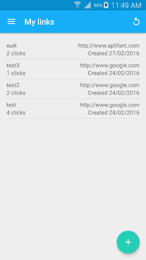 URL Shortener Screen 3