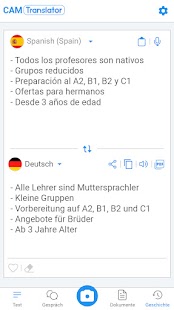 AR Übersetzer Kamera Bild PDF Screenshot