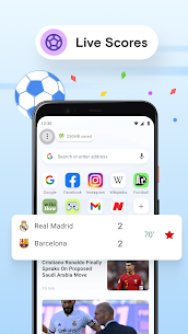 Opera Mini [Free Fast and Secure] File Size 17.11 MB 5