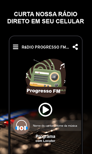Android application Rádio Progresso FM 88,3 screenshort