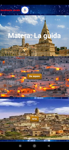 Android application Matera: La guida screenshort