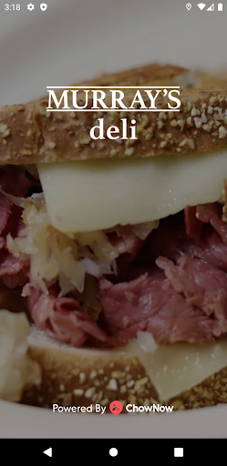 Android application Murray's Restaurant & Deli screenshort