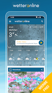 Captura de tela do Wetter Online Pro