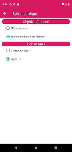 1D Optimal Cut Screen 2