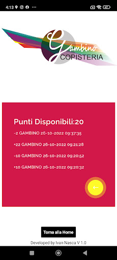 Gambino App Screen 3