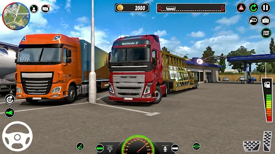 Trò chơi lái xe tải châu Âu