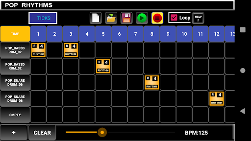 Screenshot of ORG music keyboard PRO