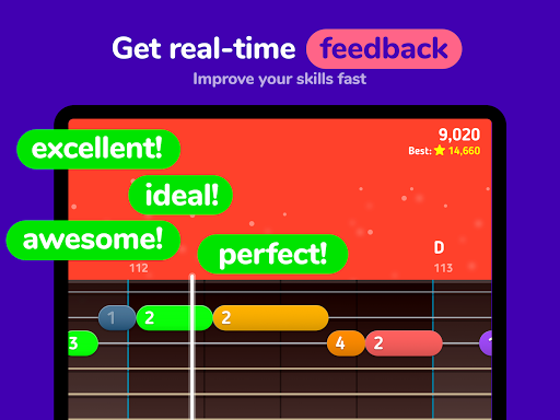 Screenshot of MelodiQ: Real Guitar Teacher