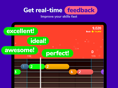 MelodiQ: Real Guitar Teacher Ekran görüntüsü