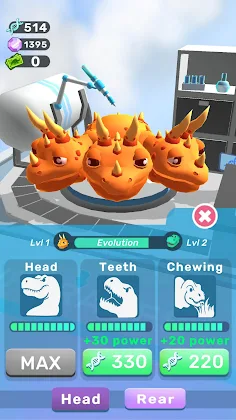 Dino Eats Grass - Screenshot 2