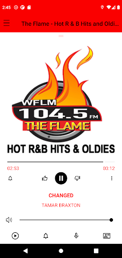 104.5 WFLM The Flame Screen 2