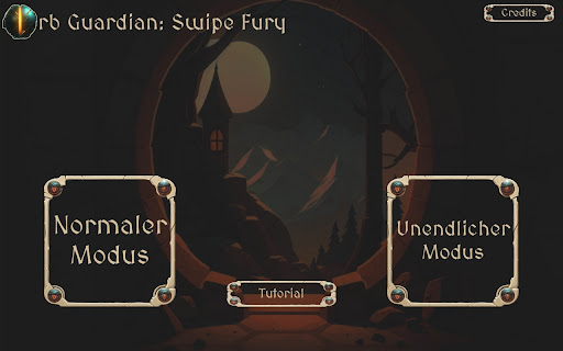 Android application Orb Guardian - Swipe Fury screenshort