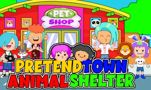 My Animal Shelter Pretend Town