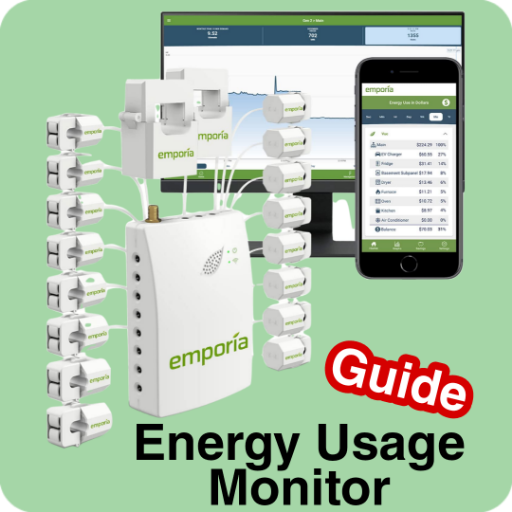 energy usage monitor guide logo