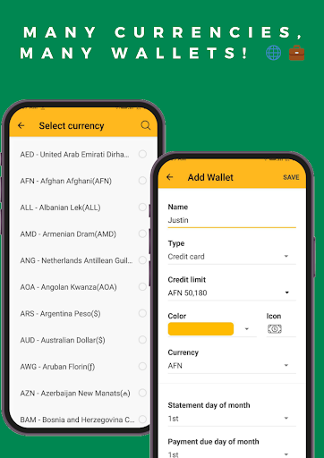 Android application Wallet: Money & Budget Planner screenshort