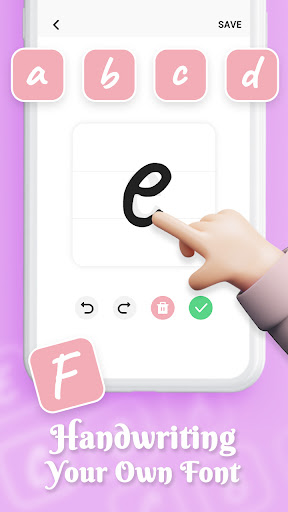 FontsApp: FancyKeyboard widget screenshot 2