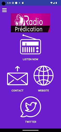 Webradio - Radio predication Screen 2