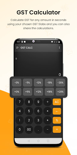 Android application GST Calculator screenshort
