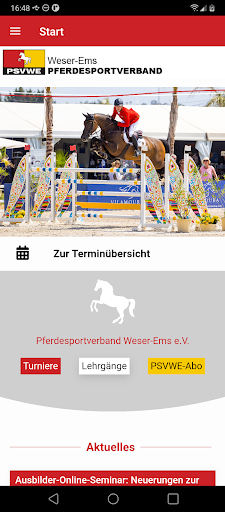 Pferdesportverband Weser-Ems Screen 2