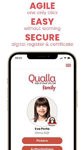 Android application Qualla Family screenshort
