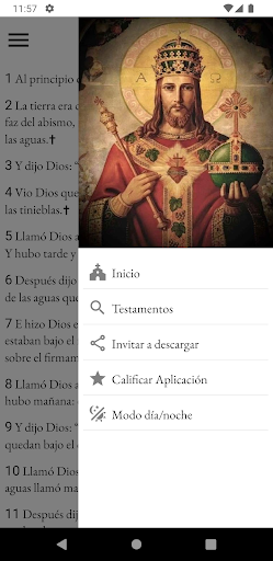 Android application Santa Biblia Straubinger screenshort