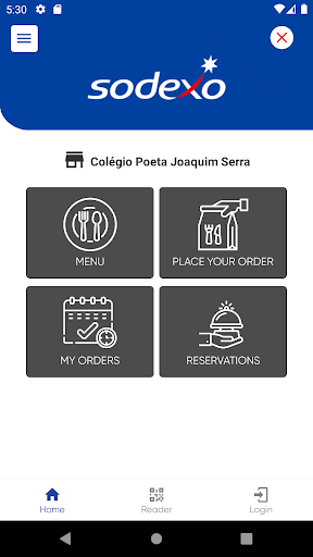 Android application Sodexo 2.0 Costa Rica screenshort