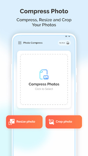 Photo Resize : Compress, Crop Screen 2
