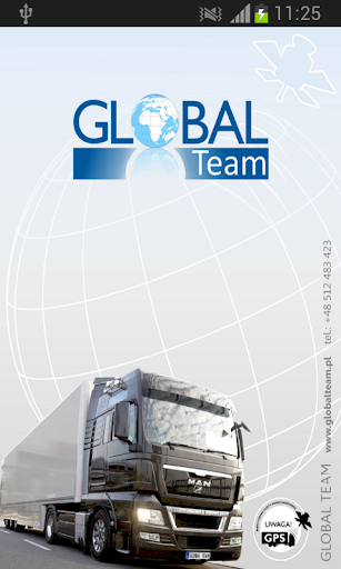 Android application Global Team GPS screenshort