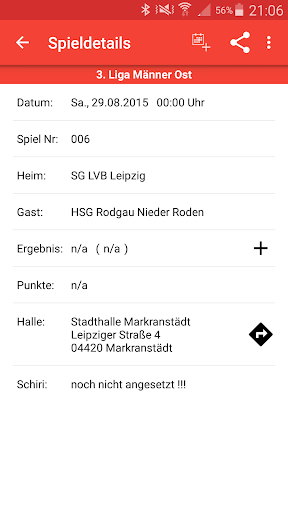 HSG Rodgau - Baggerseepiraten Screen 3