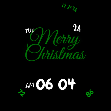 CHRISTMAS SANTA Watch Face screenshot 35