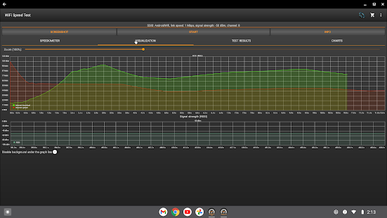 WiFi Speed Test Pro Tangkapan layar