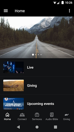 Android application The Well House of Worship screenshort