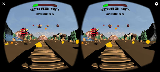 VR Running Blast Screen 3