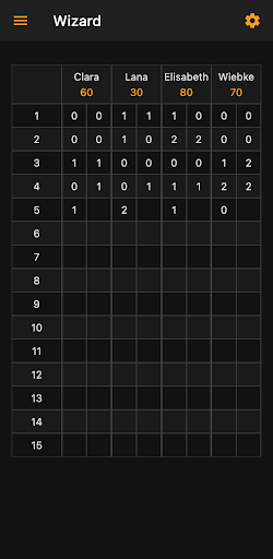ScoreSheet Screen 3