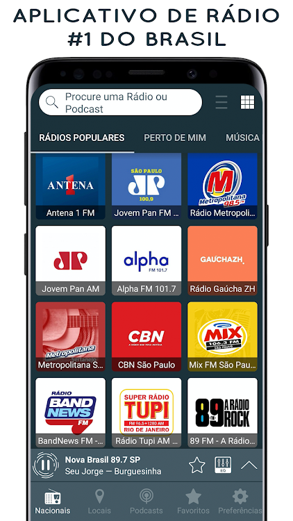 Radio Brazil - radio online - 3.6.1 - (Android)