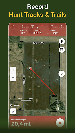 Screenshot of Hunting Points: GPS Hunt Map