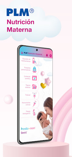 Android application PLM Nutrición Maternal screenshort