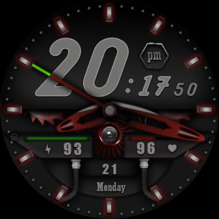 W-Design WOS077 - Watch Face screenshot 4