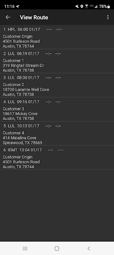 HL Activity Tracker Screen 2