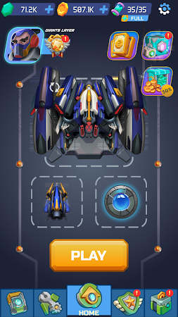 Game screenshot GalaxyPirates - space shooting hack
