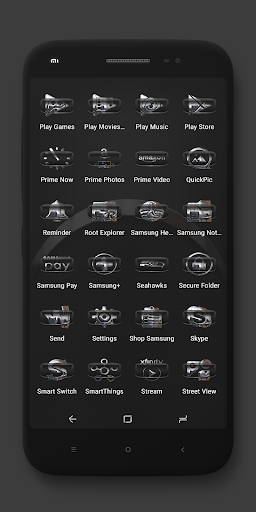 AJ Chrome Dark Icon Pack