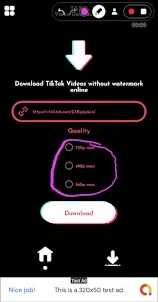Snaptik – TT Downloader app