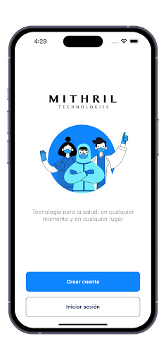 Android application Mithril Pro screenshort