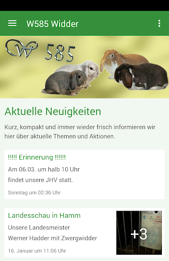 Android application Widderclub W585 screenshort