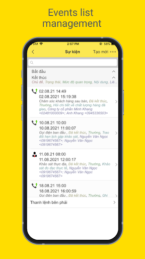 1C:Company Management - Client Screen 3