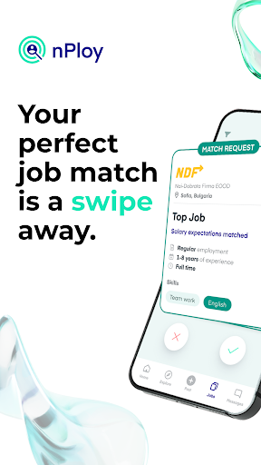 Android application nPloy - Job Matching & Search screenshort