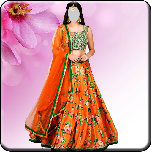 Lehanga Choli Photo Maker logo