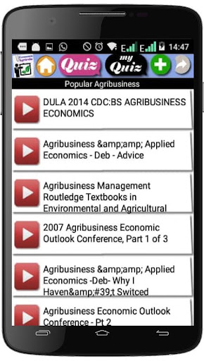 Android application ECONOMÍA AGRÍCOLA screenshort
