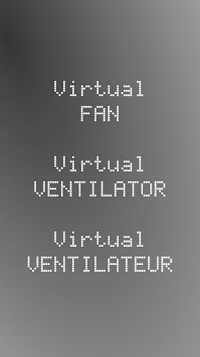 Android application Virtual Pocket Fan screenshort