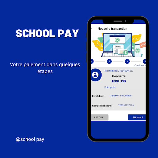 School Pay DRC Screen 3